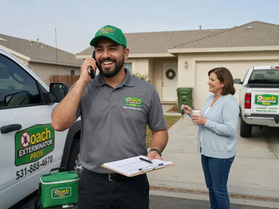 Pest Control Roach Exterminator Fowler, OH FAQs